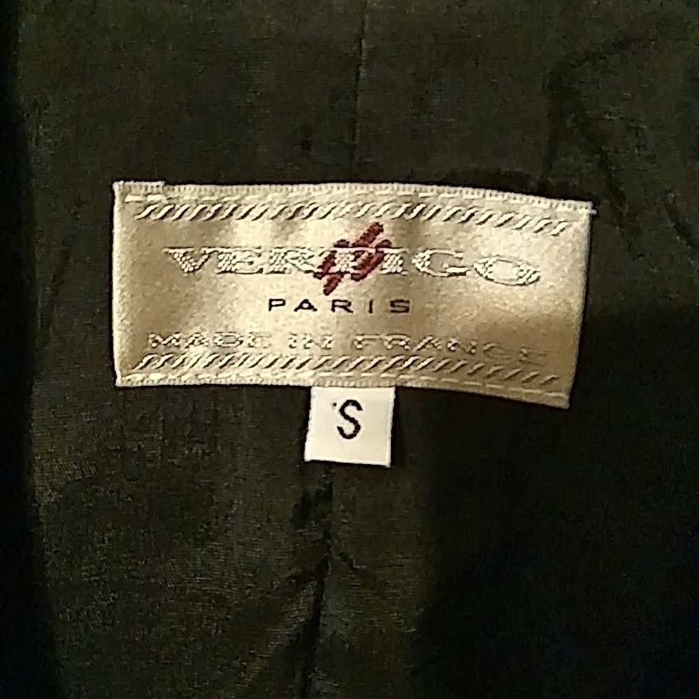 New Vertigo Paris Black Small Blazer Jacket Gorgeo - Picture 2 of 4
